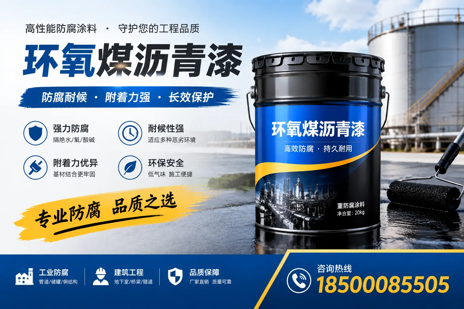 如何选择适合的环氧煤沥青漆?临汾市场选型指南